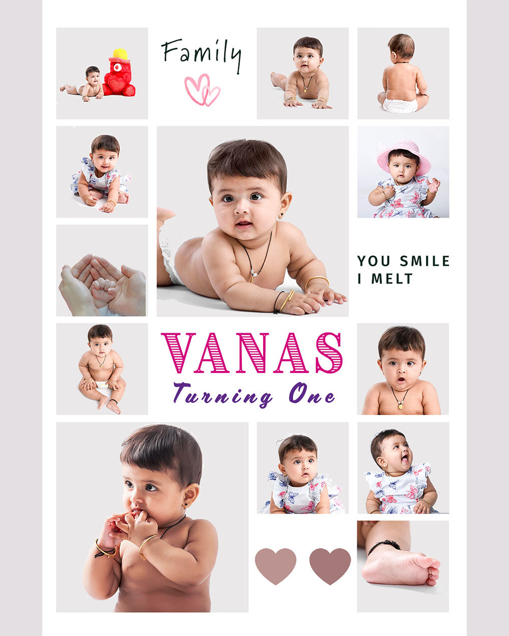 Customized Milestone Banner - Photo