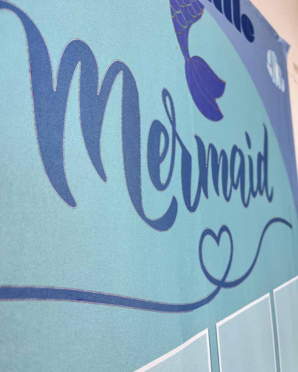 Mermaid Milestone Banner