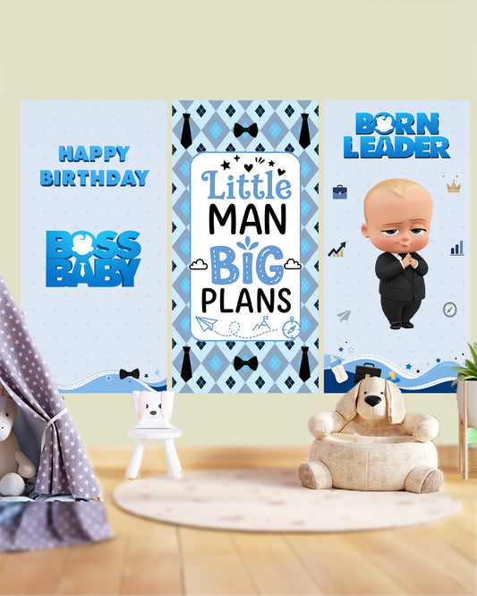 Boss Baby Birthday Decoration Bundle