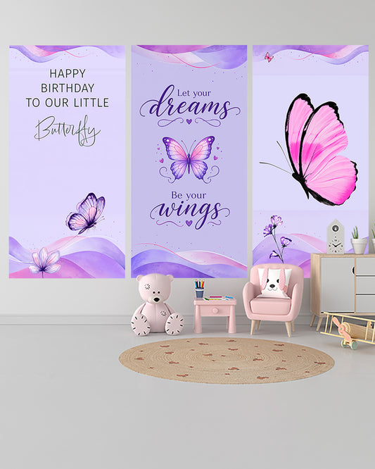 Butterfly Birthday Decoration Bundle