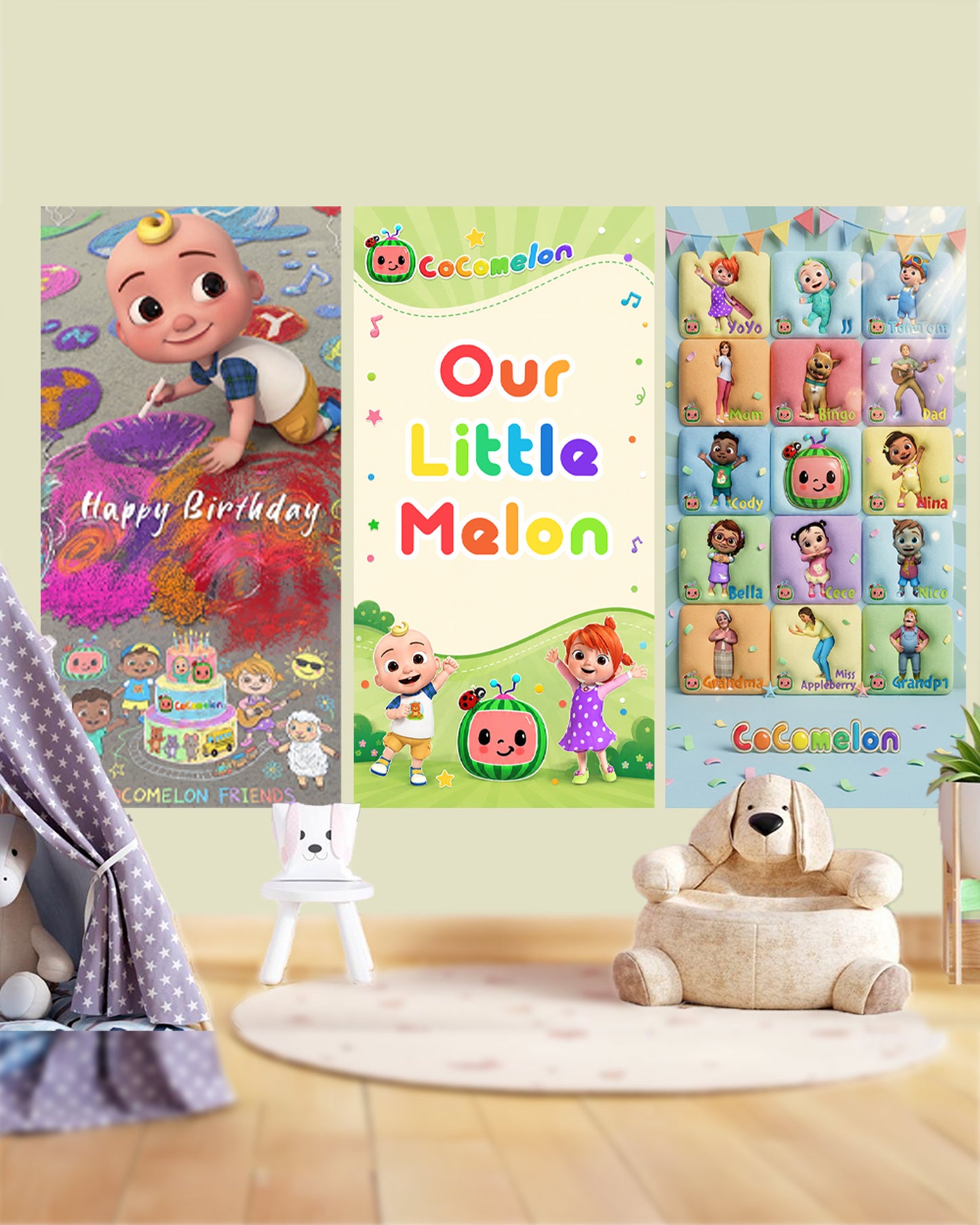 Cocomelon Birthday Decoration Bundle