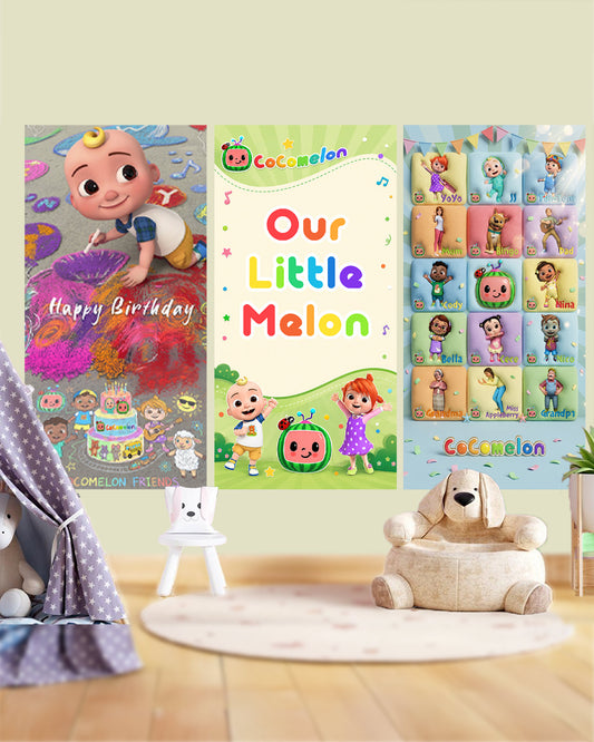Cocomelon Birthday Decoration Bundle