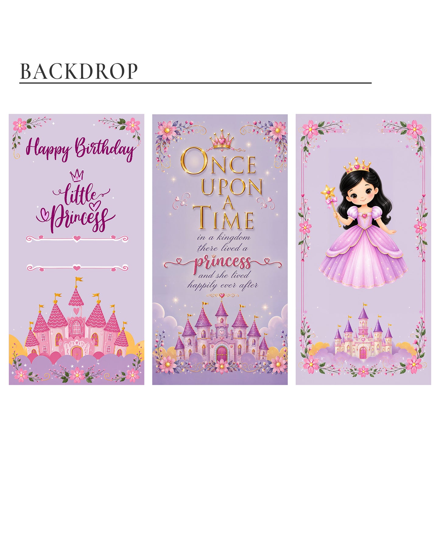 Princess Birthday Decoration Bundle