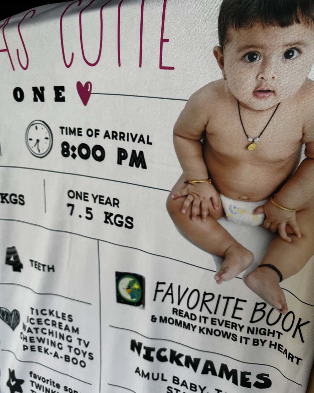 Customized Milestone Banner - Mixed