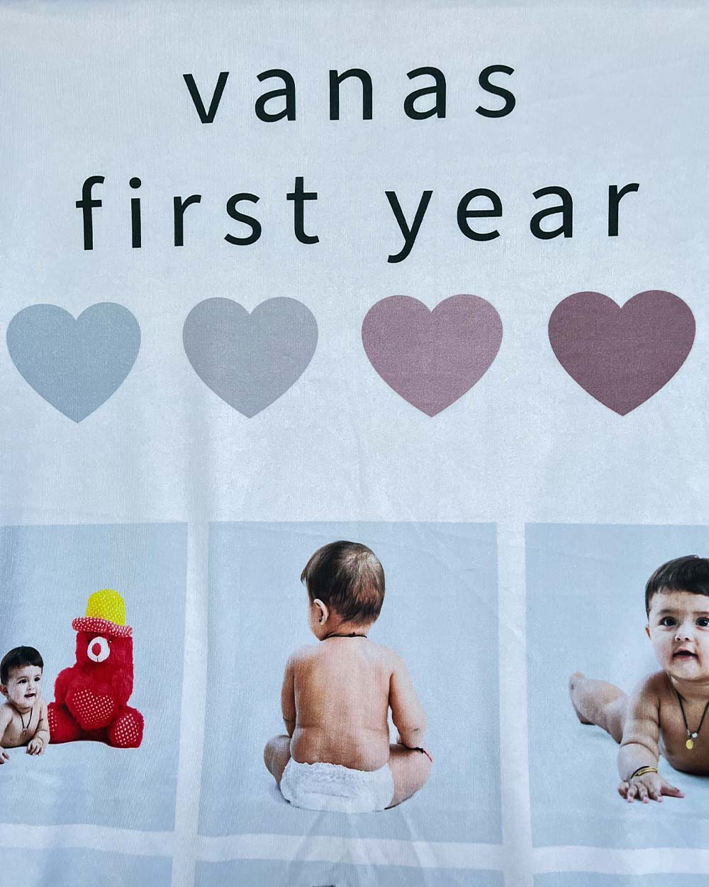 Customized Milestone Banner - Photo
