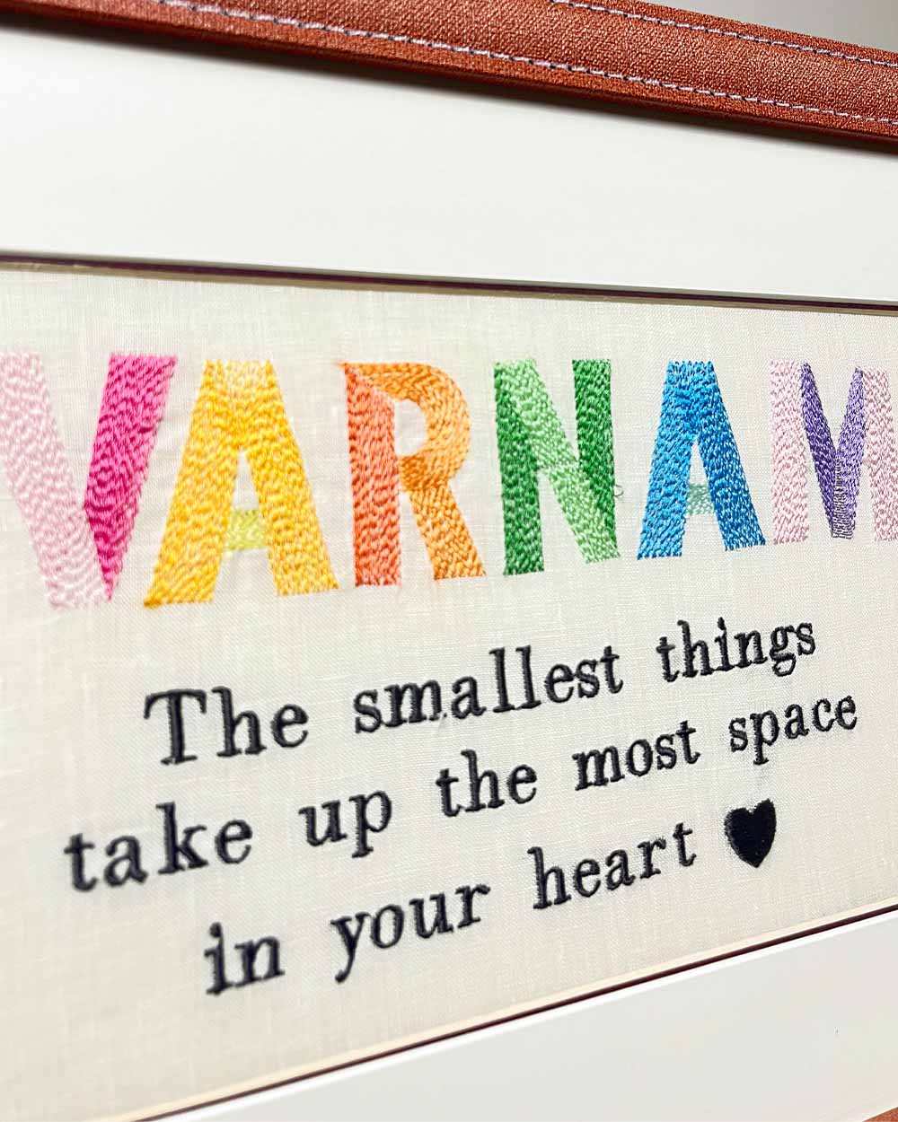 Name - Embroidery