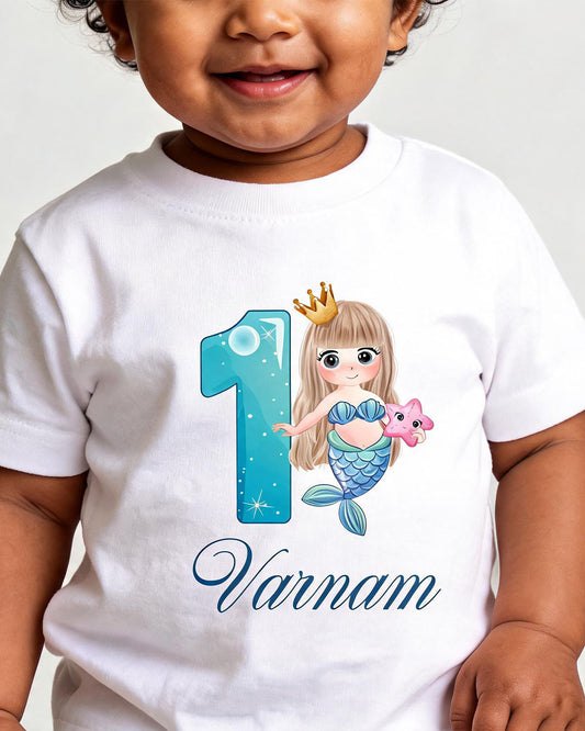 Mermaid Birthday T-Shirt
