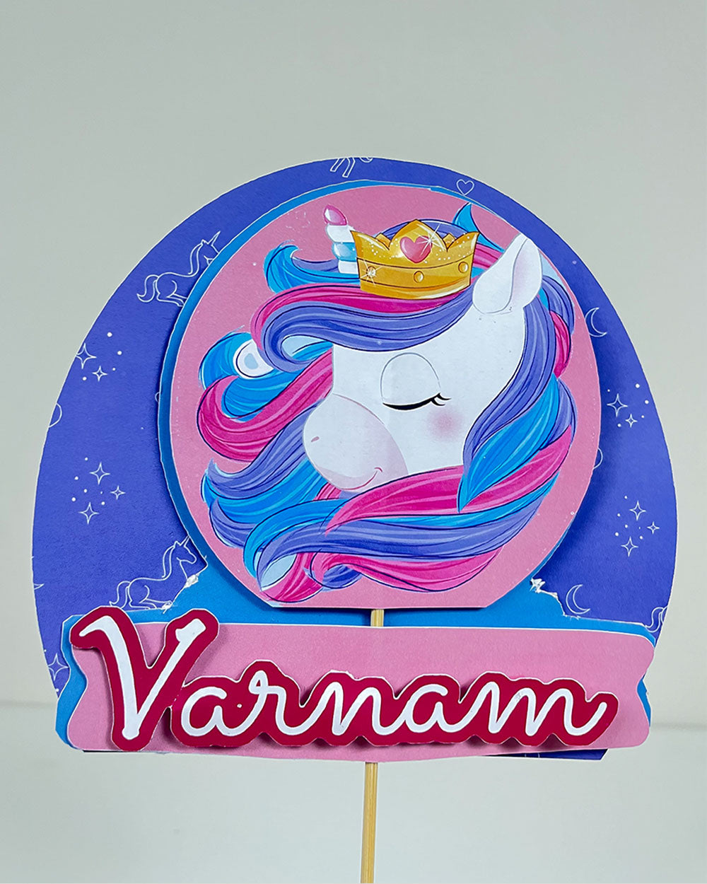 Unicorn Cake Topper