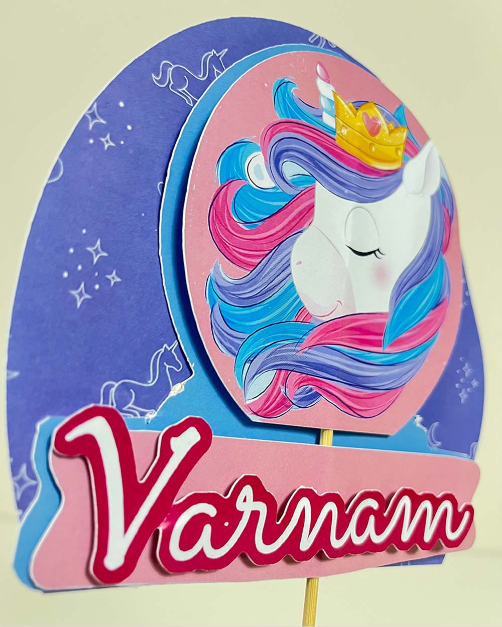 Unicorn Cake Topper