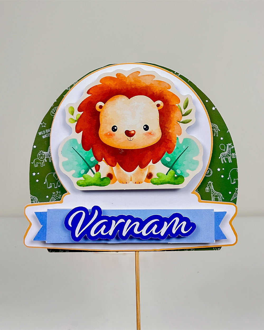 Wild Safari Cake Topper