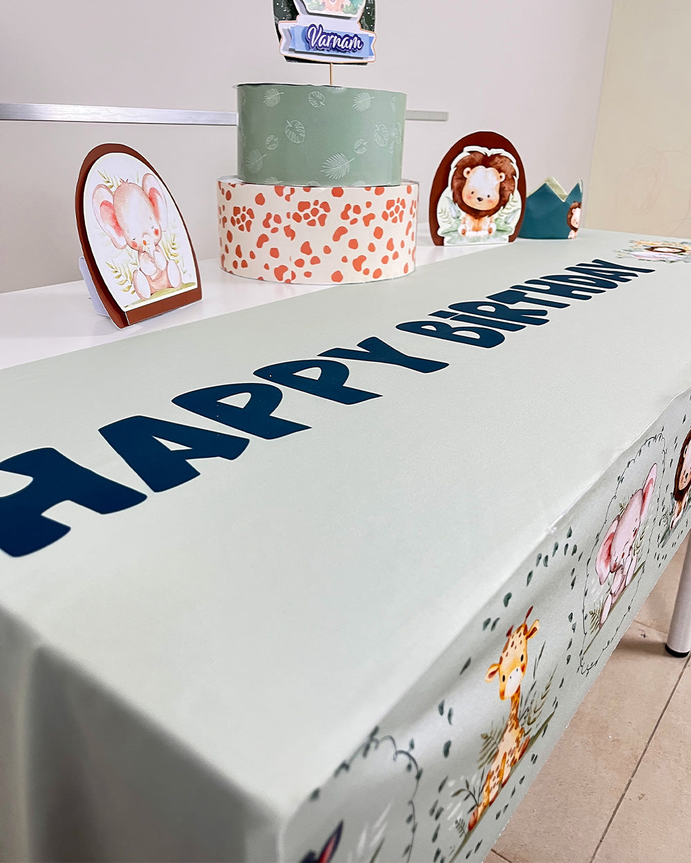 Wild Safari Table Cloth