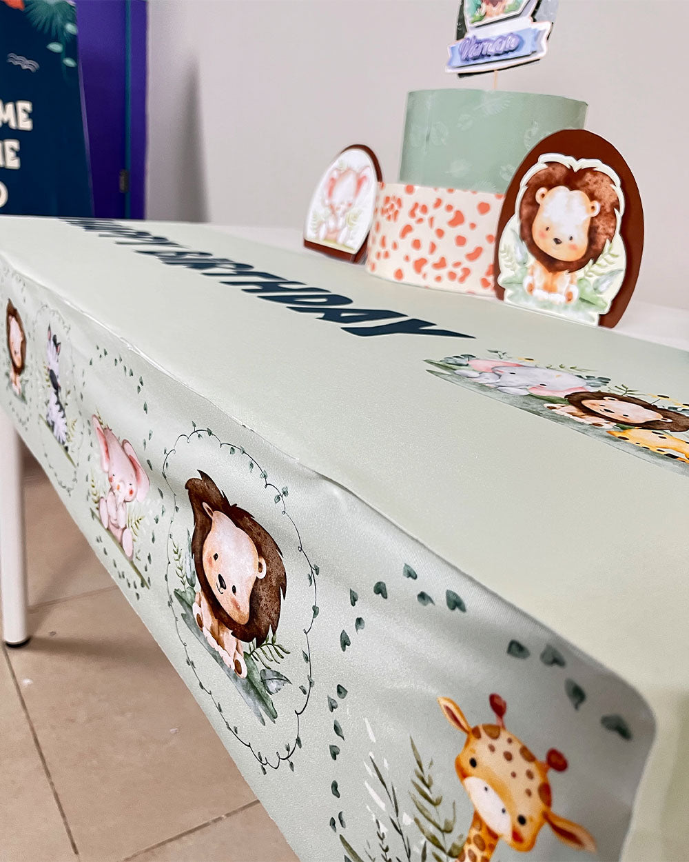 Wild Safari Table Cloth