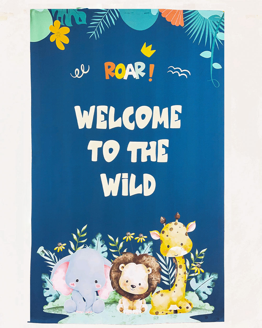 Wild Safari Birthday Decoration Bundle